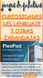 Mobile Screenshot of juegosdepalabras.com